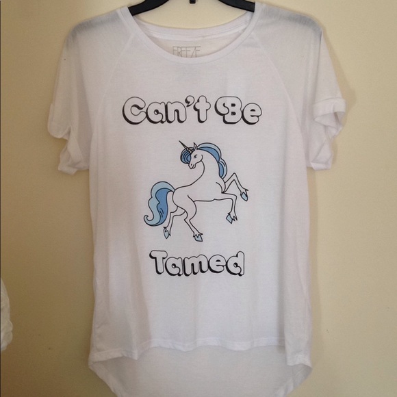 Freeze Tops - 🌙 🐱Unicorn tee 🦄